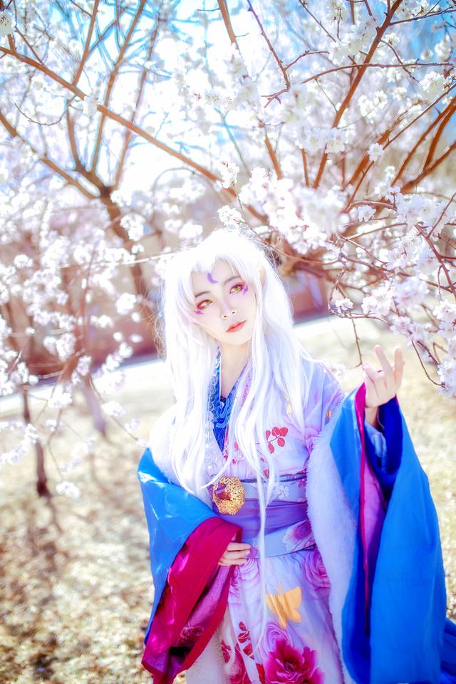 犬夜叉 凌月仙姬 cos正片