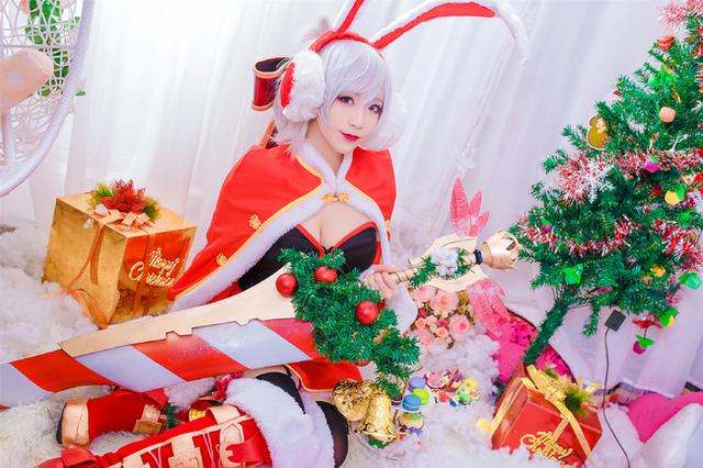 COS正片——英雄联盟之圣诞锐雯：我也要礼物