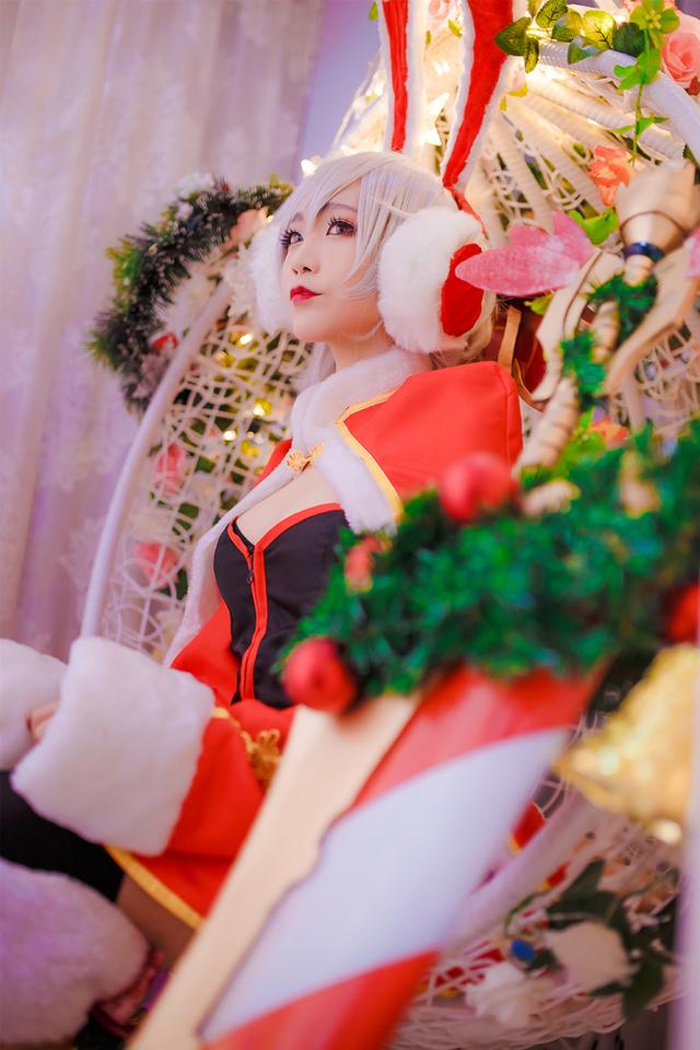 COS正片——英雄联盟之圣诞锐雯：我也要礼物