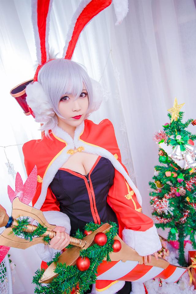 COS正片——英雄联盟之圣诞锐雯：我也要礼物