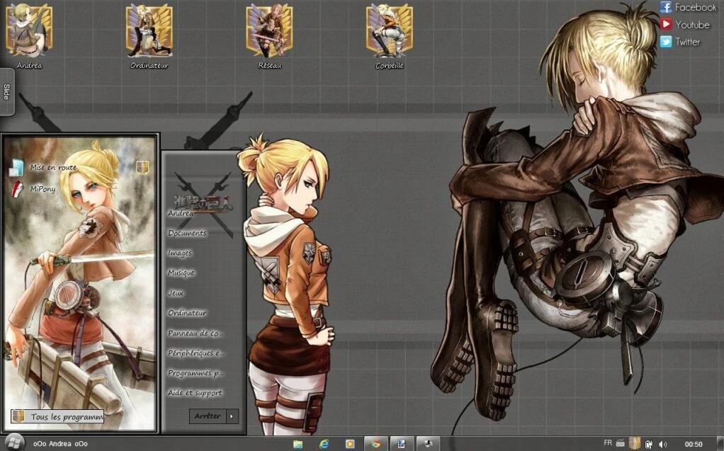 【win7主题】进击的阿尼·利昂纳德 下载