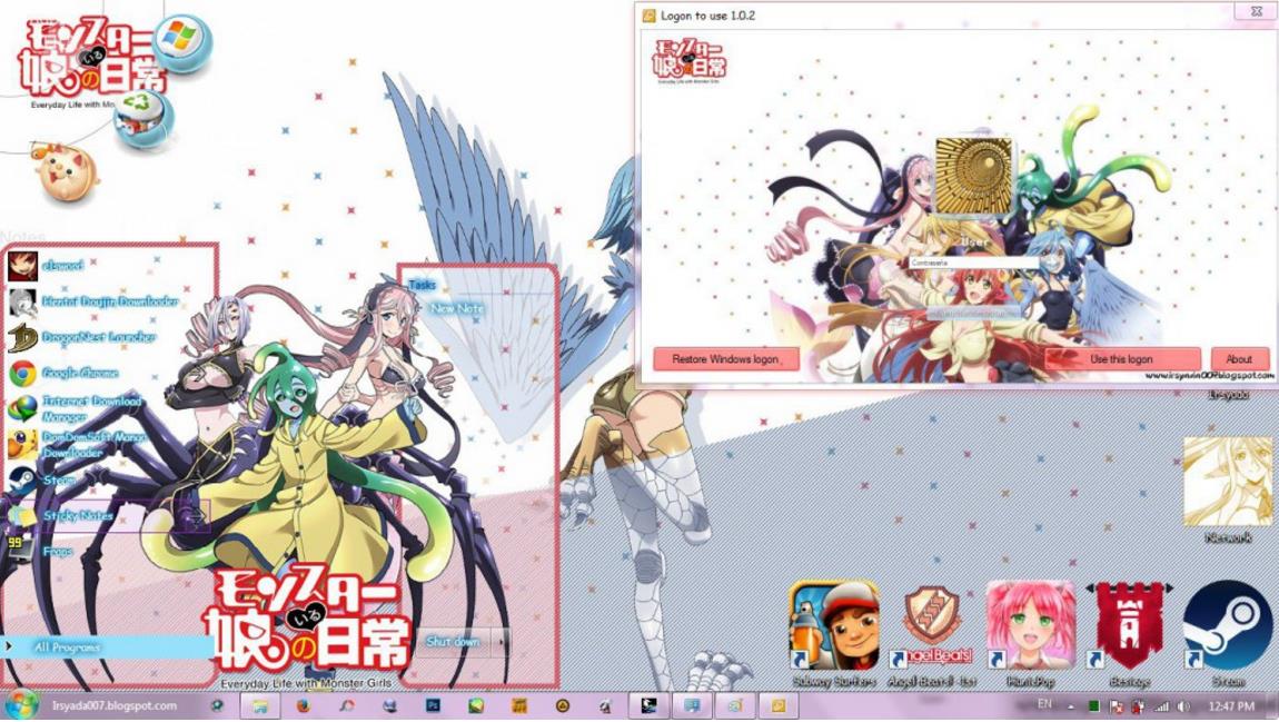 【win7主题】-Monster Musume魔物娘的同居日常