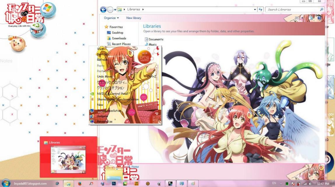 【win7主题】-Monster Musume魔物娘的同居日常