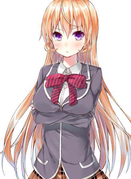 食戟之灵薙切绘里奈手机壁纸 神之舌