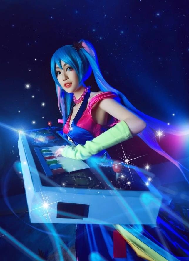 【授权】LOL英雄联盟 娑娜 电玩女神cos