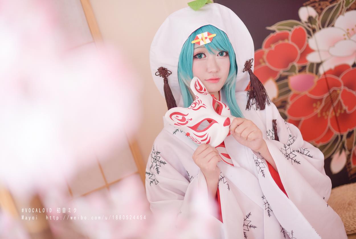 【授权】VOCALOID 初音未来Miku白无垢COS