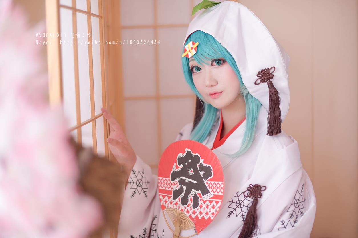 【授权】VOCALOID 初音未来Miku白无垢COS