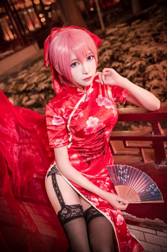 【授权】巡音LUKA 旗袍COS