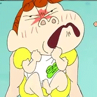 大象~大象~ 小新可爱的GIF表情包