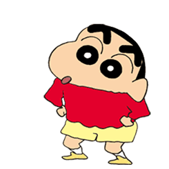 大象~大象~ 小新可爱的GIF表情包