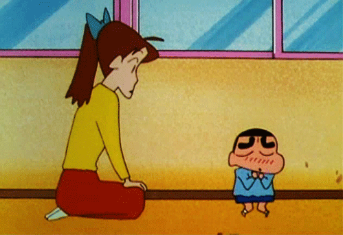 大象~大象~ 小新可爱的GIF表情包