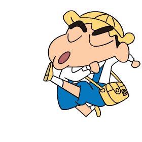 大象~大象~ 小新可爱的GIF表情包