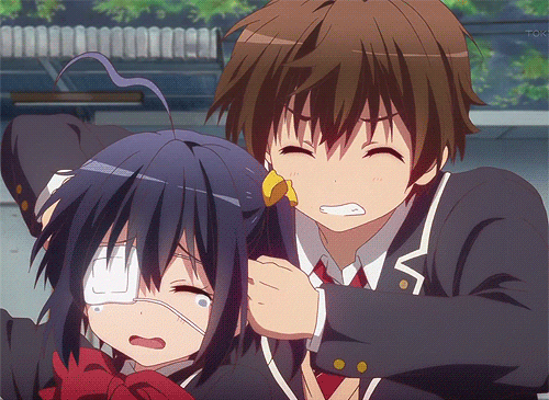 中二病也要谈恋爱 小鸟游六花GIF表情包