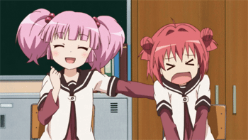 摇曳百合萌妹日常GIF 表情包下载