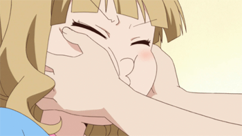 摇曳百合萌妹日常GIF 表情包下载