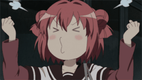 摇曳百合萌妹日常GIF 表情包下载