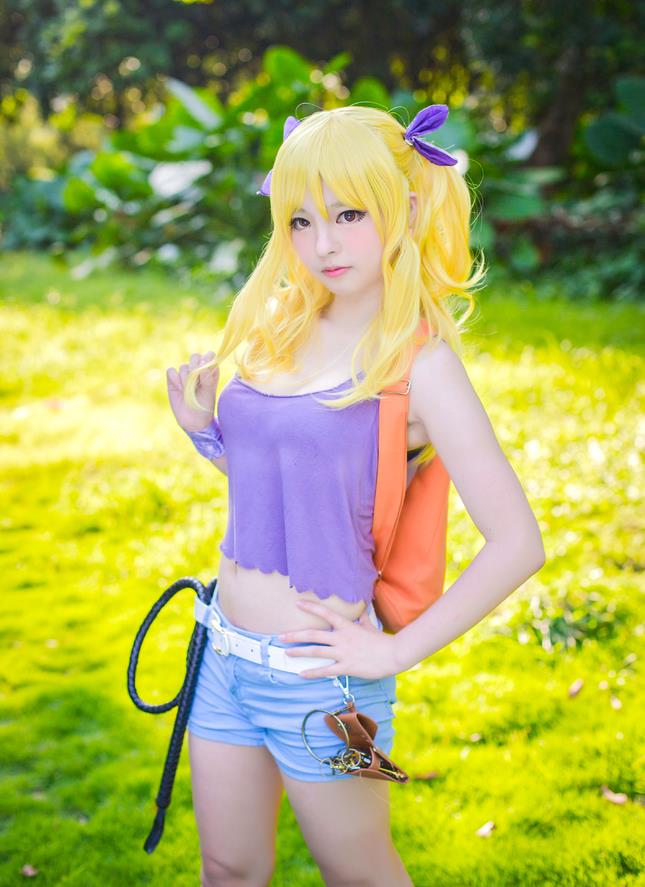 【授权】妖精的尾巴 露西·哈特菲利亚cos