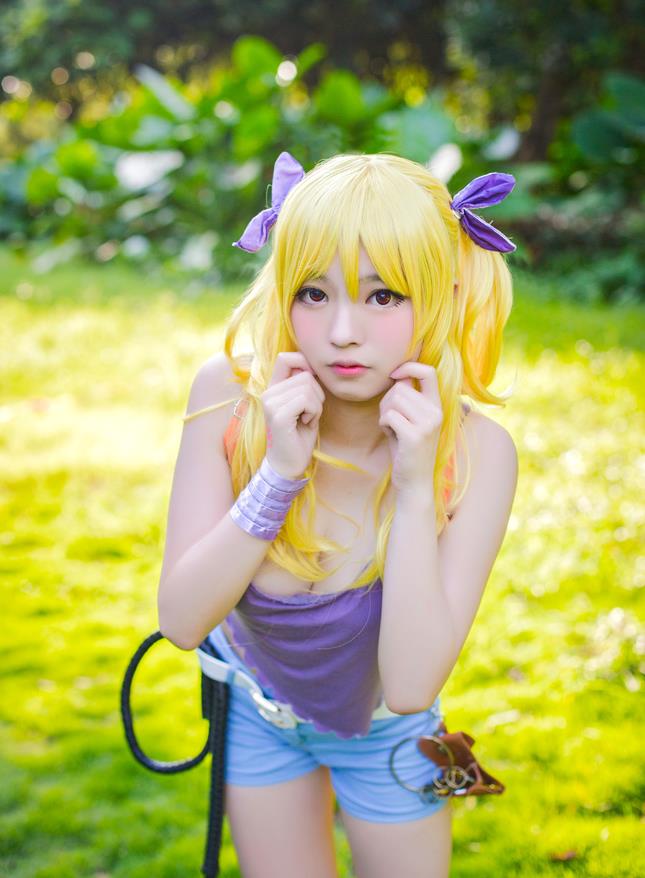 【授权】妖精的尾巴 露西·哈特菲利亚cos