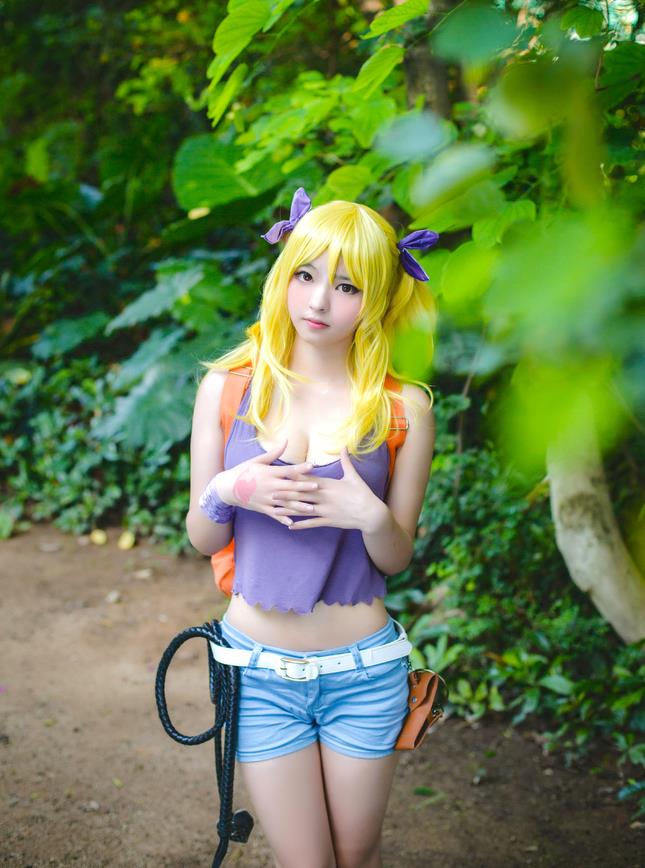 【授权】妖精的尾巴 露西·哈特菲利亚cos