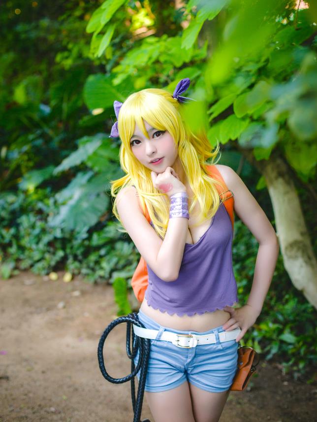 【授权】妖精的尾巴 露西·哈特菲利亚cos