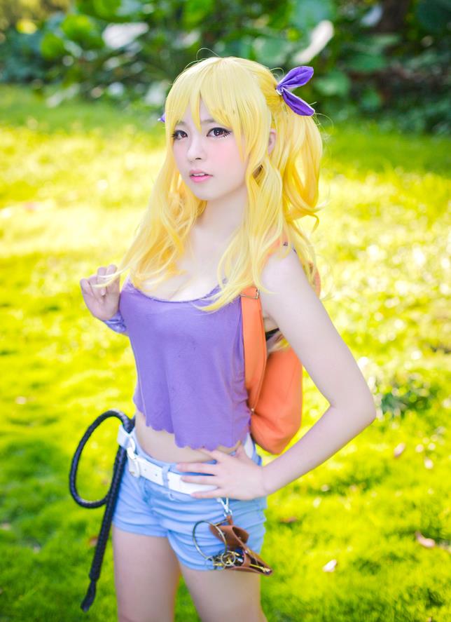 【授权】妖精的尾巴 露西·哈特菲利亚cos