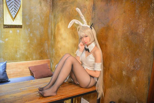 【授权】缘之空 兔女郎穹妹COS