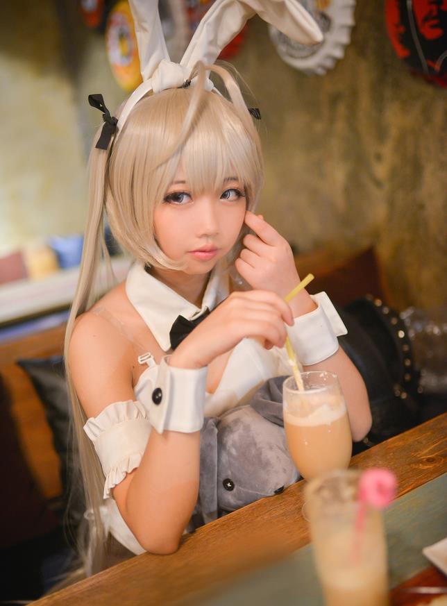 【授权】缘之空 兔女郎穹妹COS