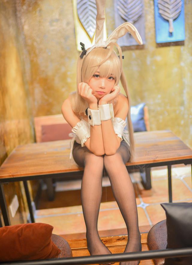 【授权】缘之空 兔女郎穹妹COS