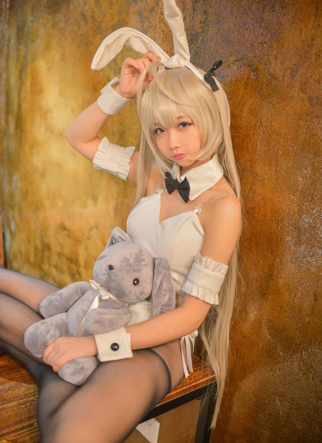 【授权】缘之空 兔女郎穹妹COS
