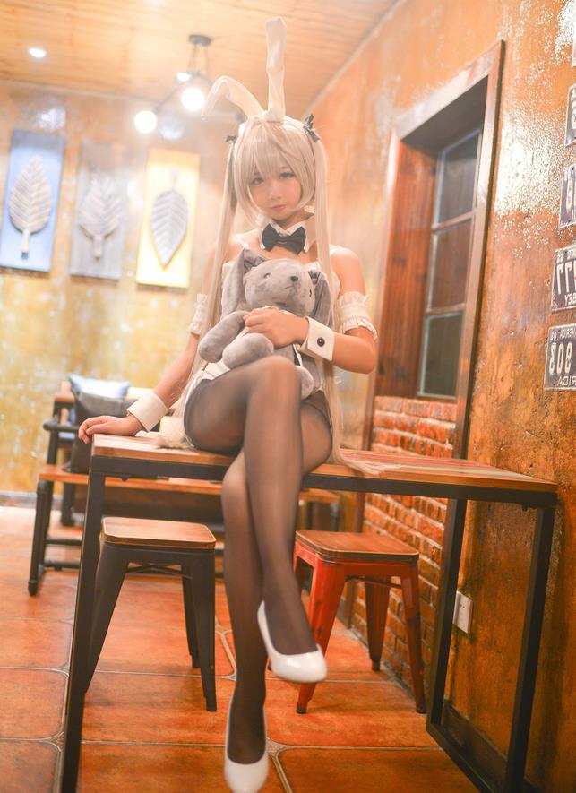 【授权】缘之空 兔女郎穹妹COS