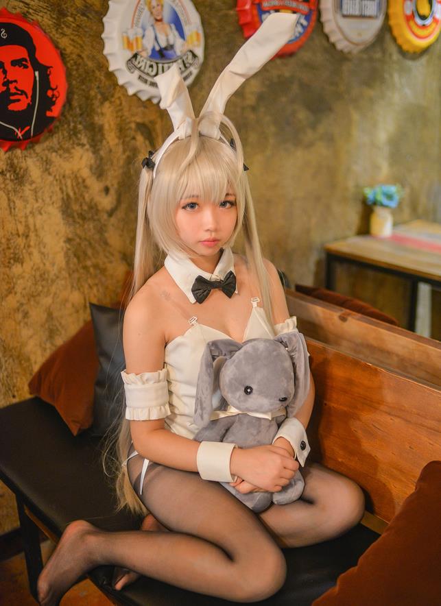 【授权】缘之空 兔女郎穹妹COS