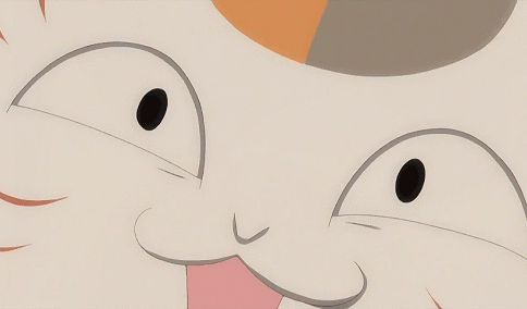 圆鼓鼓 肥嘟嘟 夏目友人帐猫咪老师GIF表情包