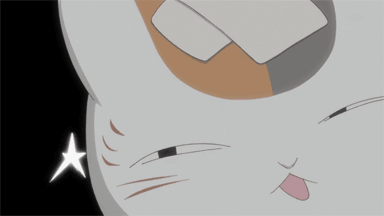 圆鼓鼓 肥嘟嘟 夏目友人帐猫咪老师GIF表情包