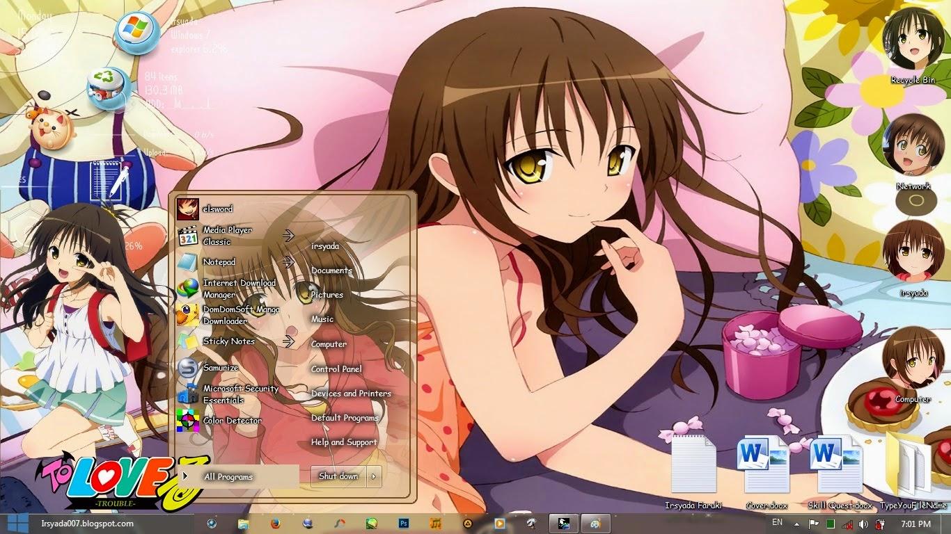 能干的妹妹 结成美柑 tolove win7主题