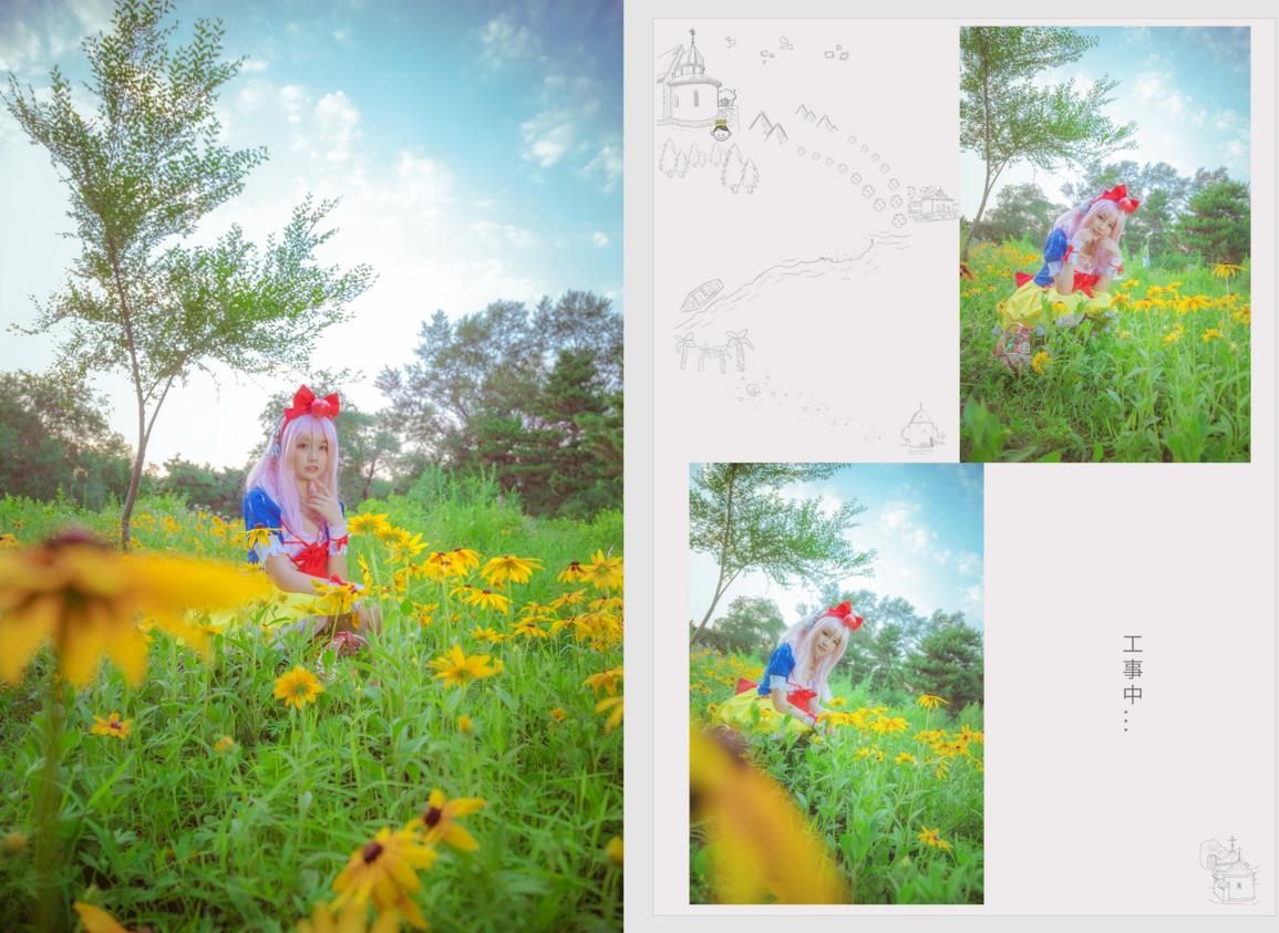 【授权】超级索尼子白雪公主COS