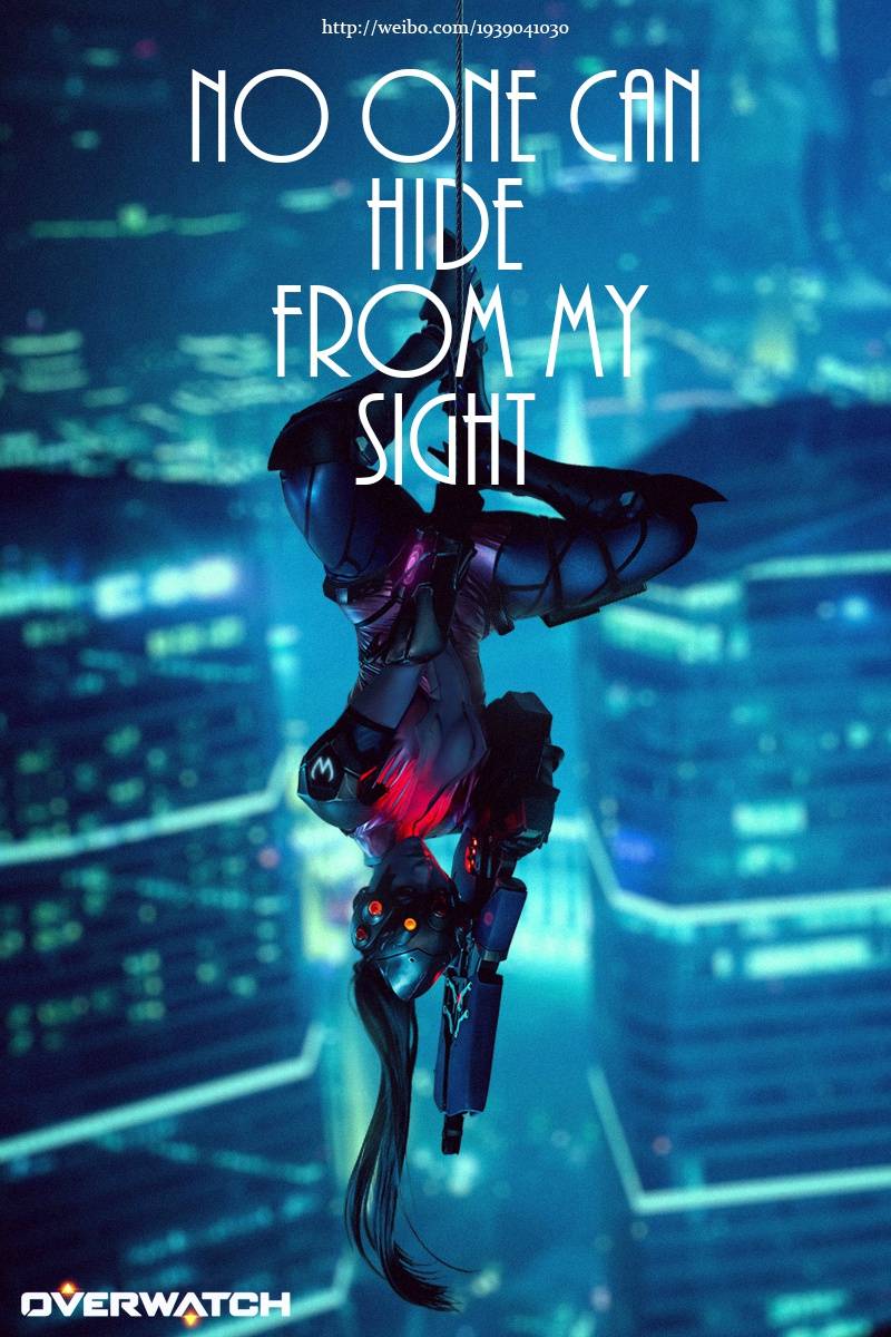 超神还原 守望先锋 黑百合剧情COS(1)