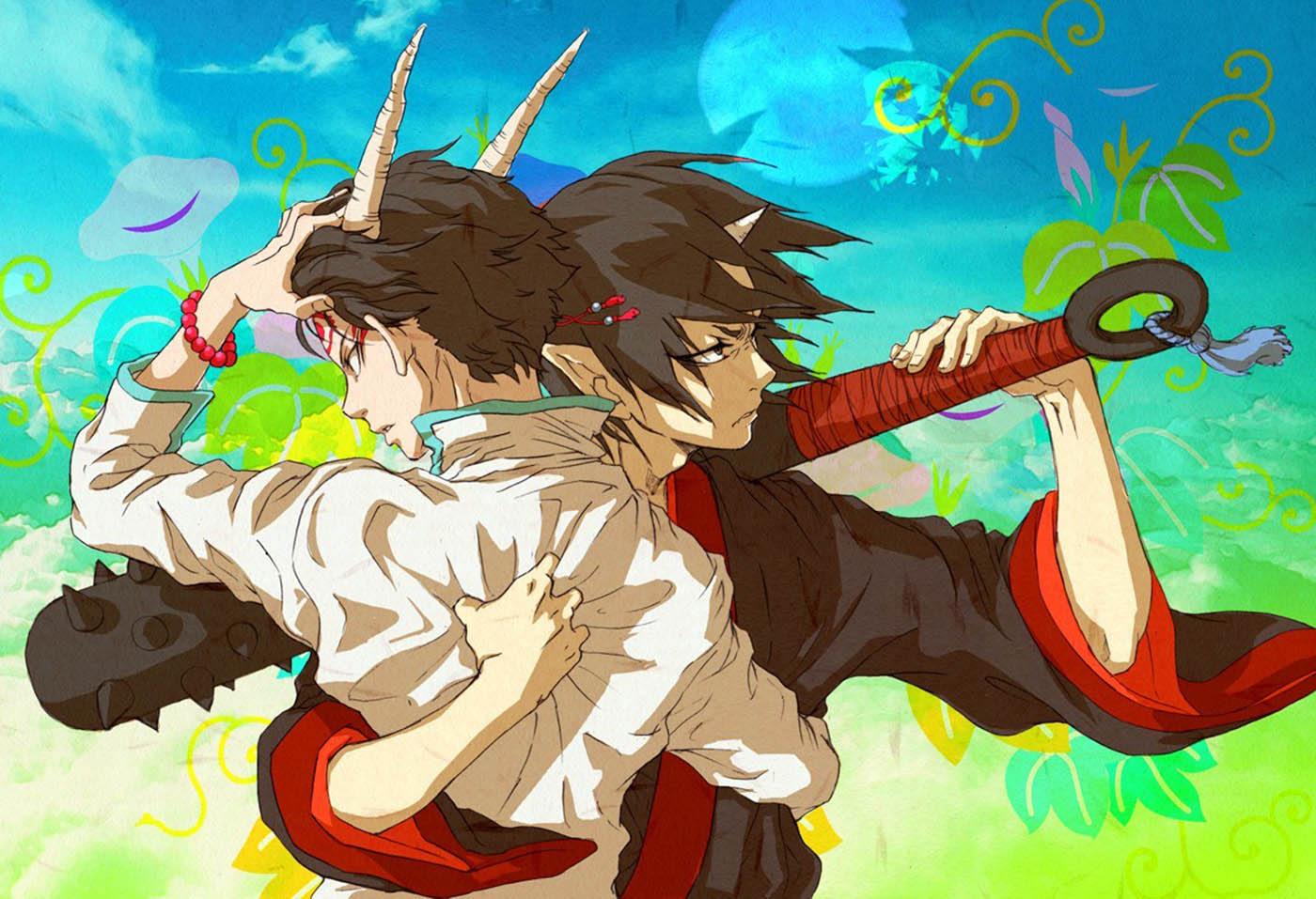 狱鬼邂逅天神 鬼灯的冷彻 桌面壁纸下载