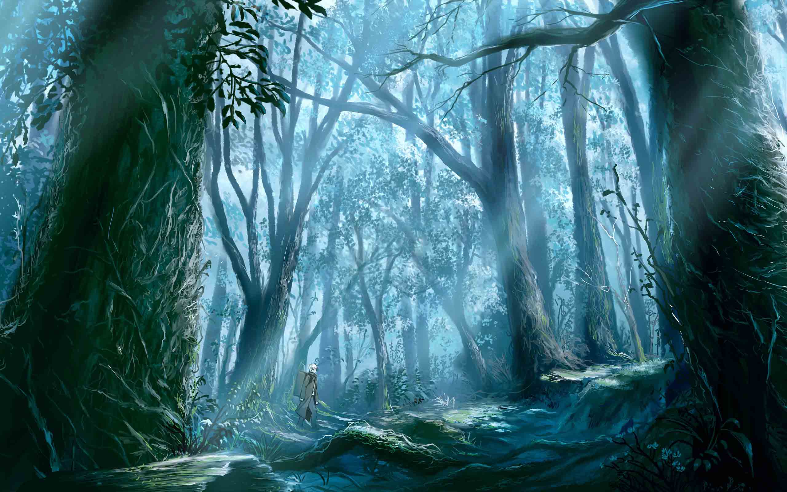 光怪陆离 虫师 动漫电脑壁纸下载