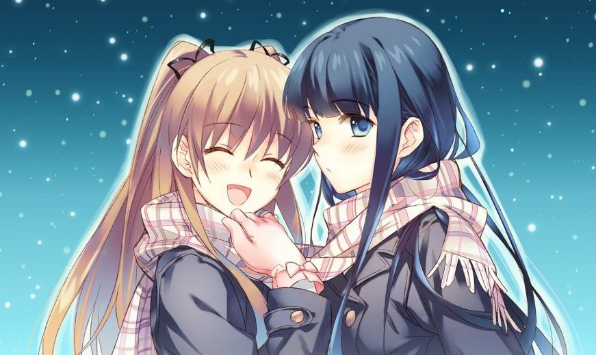 这样的女生才有爱 二次元长发少女壁纸(1)