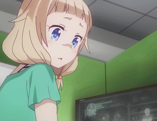 心情完全写在脸上的樱宁宁 NEWGAME表情包