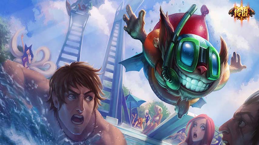 lol爆破鬼才壁纸 才华横溢却危险无比