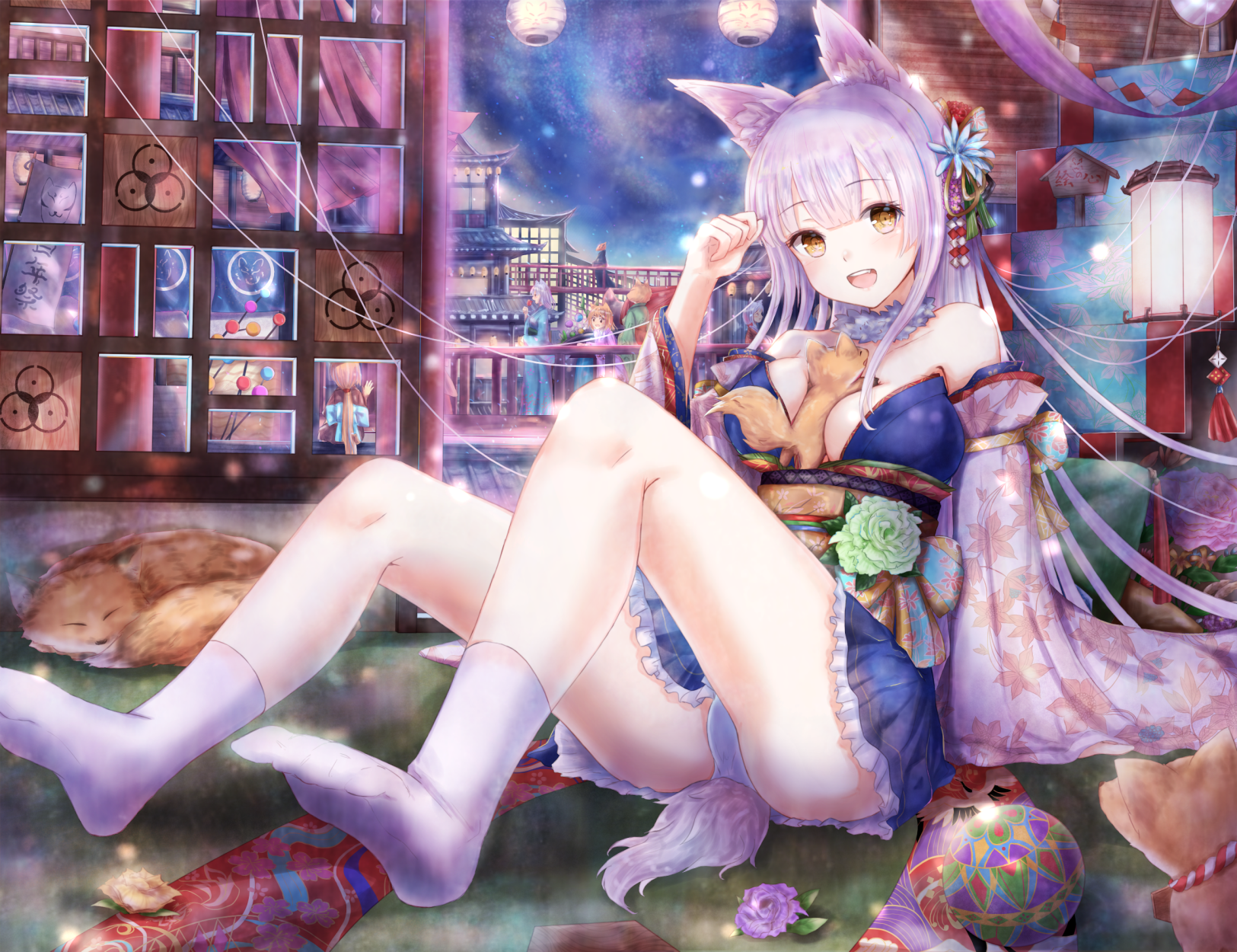 绚丽的色彩精致的画风 P站精选插画壁纸(1)