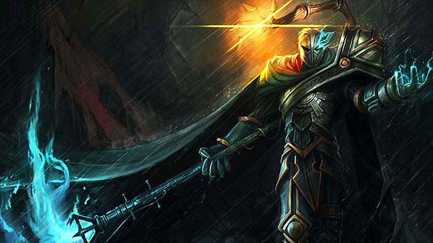  LOL机械先驱皮肤壁纸 科技魔法完美结合