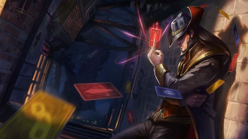 LOL卡牌大师壁纸 王者争霸PK