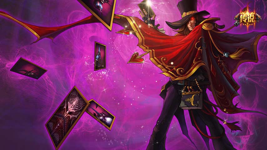 LOL卡牌大师壁纸 王者争霸PK