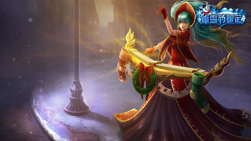 LOL琴瑟仙女壁纸