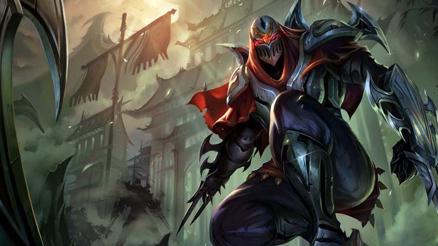 lol影流之主劫动漫游戏电脑壁纸