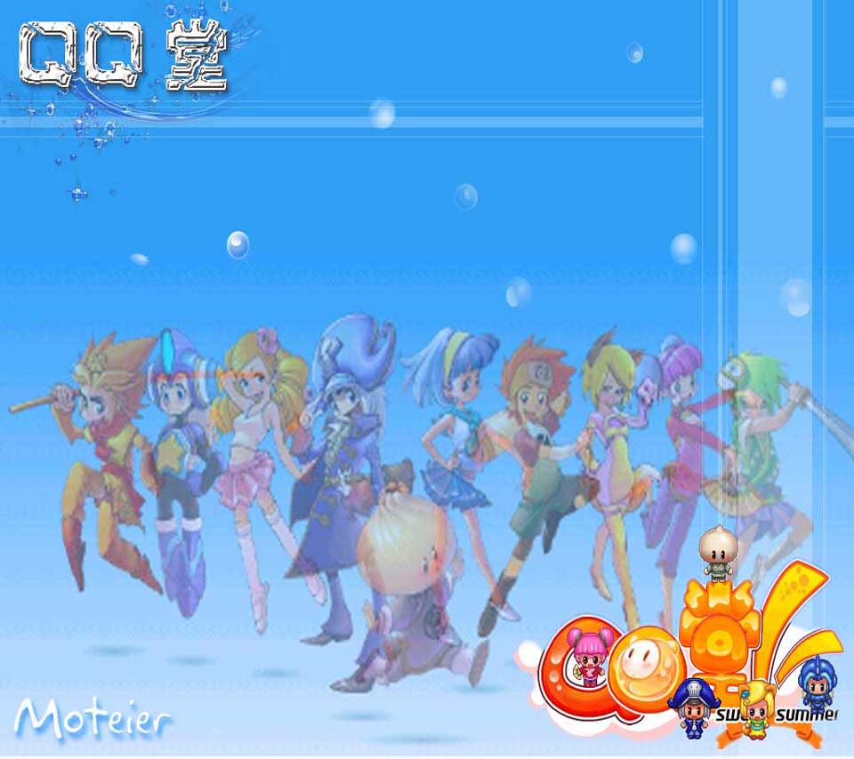 QQ三国可爱动漫游戏电脑壁纸