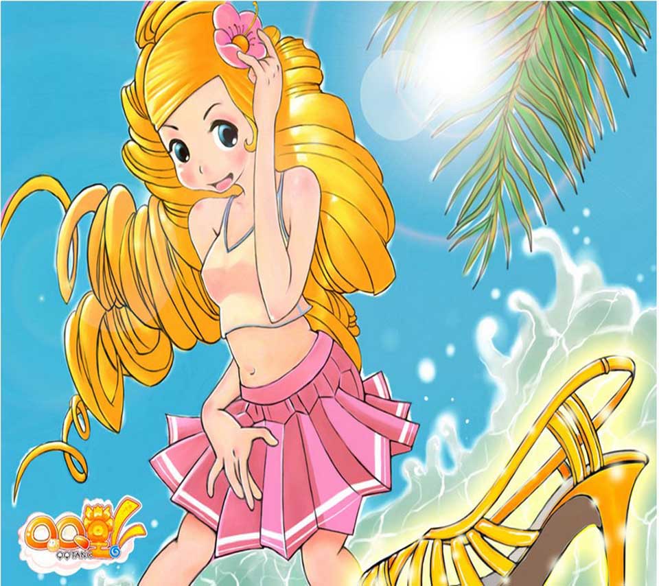 QQ三国可爱动漫游戏电脑壁纸