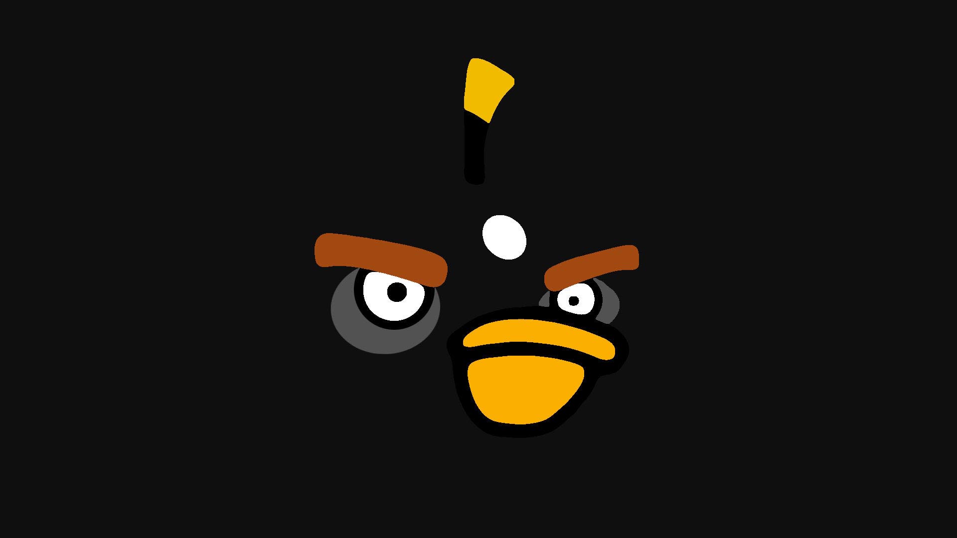 愤怒的小鸟 可爱小鸟精致电脑壁纸